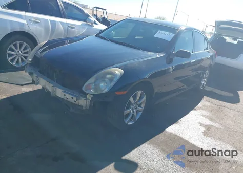 2006 Infiniti G35 from USA, damaged, VIN JNKCV51E66M505983